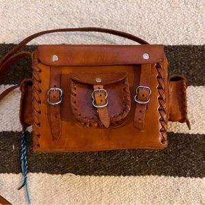 Small Hiptipico leather crossbody.